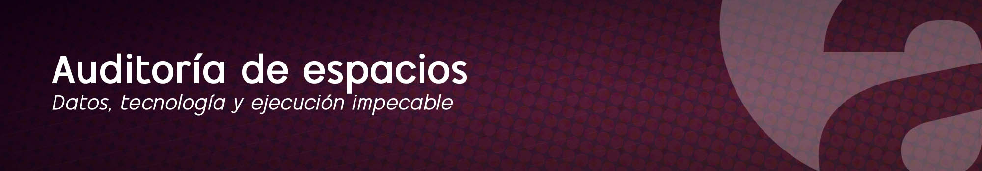 Apunto - Servicio de Auditoría de espacios