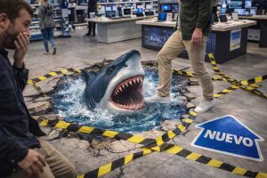 Apunto - Errores habituales en campañas con vinilos de suelo 3D