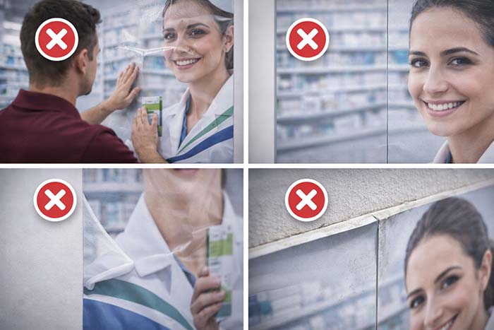 Apunto - Errores que evitamos en la instalación de vinilos publicitarios