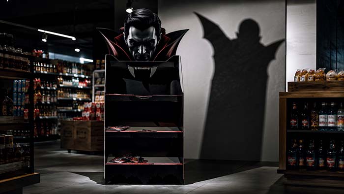Apunto - Blog - Museo de los Horrores del PDV - Qué es un expositor vampiro